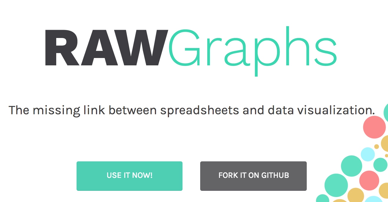 free data visualization tool- Rawgraphs