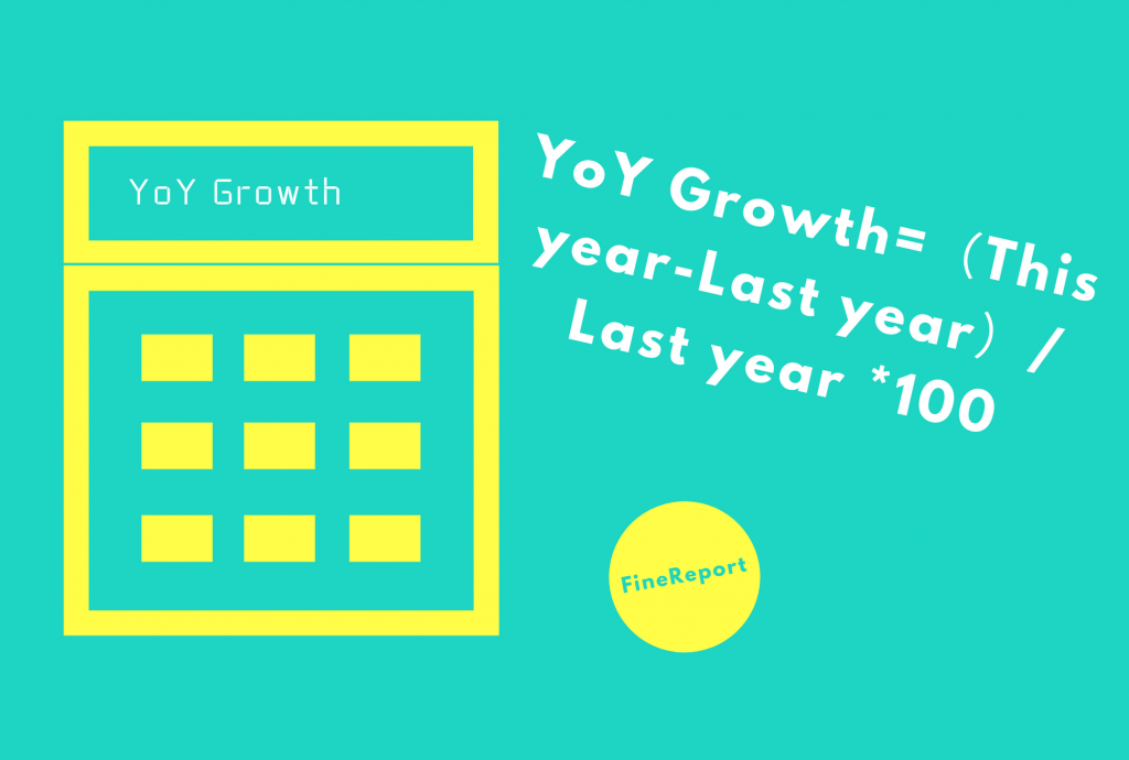 YoY growth formula