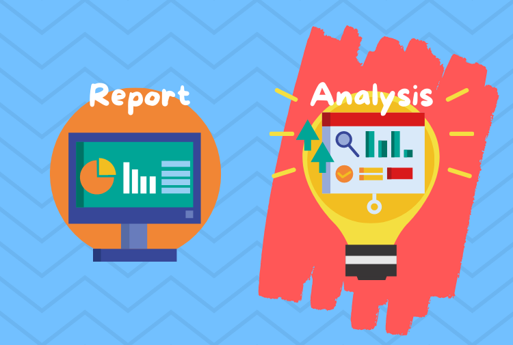 What are the differences in Reports and Analytics?