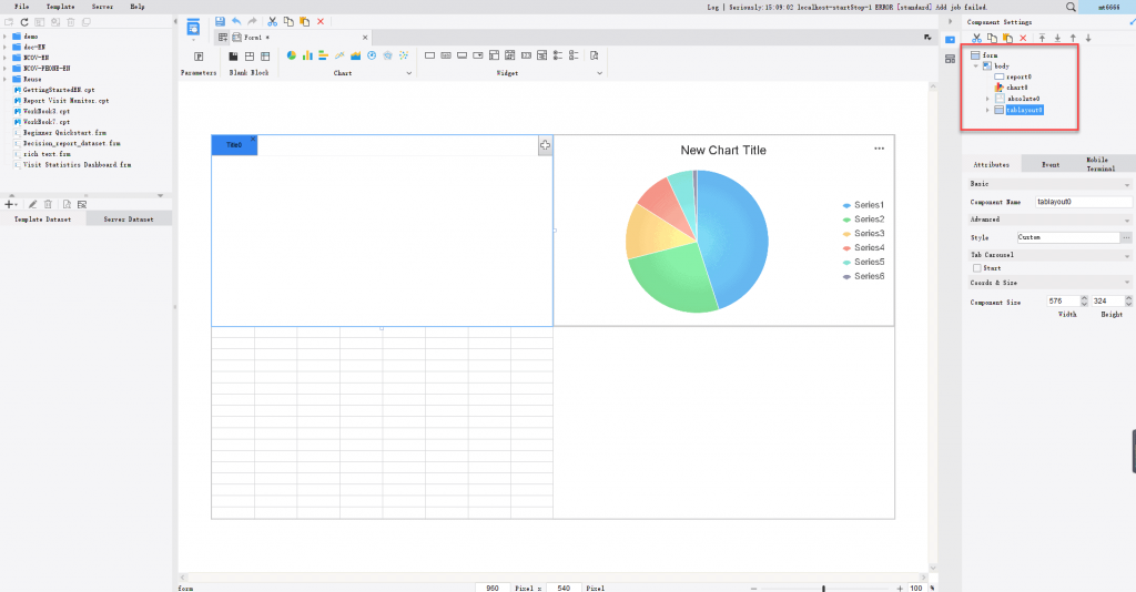 crystal reports alternative：the Canvas style Interface of FineReport